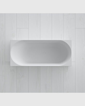 Hvid Copenhagen Bath Sq1 170 Badekar Mat - Copenhagen Bath Spahouse