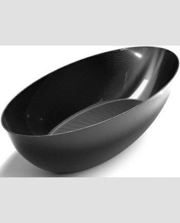 Float Fritstående Badekar 170 Carbonfiber Carbongrå - Mondiaz Spahouse