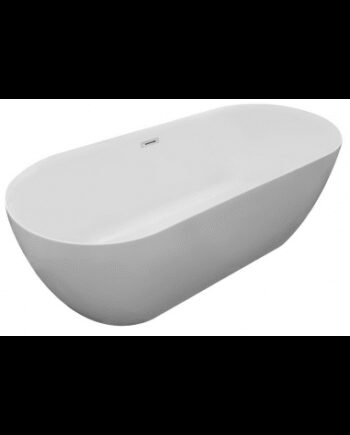 Hvid Fritstående Badekar Akryl 170 Blank - Spahouse