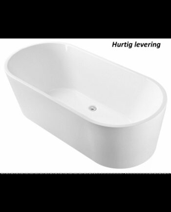 Hvid Fritstående Badekar Akryl 178 Blank - Spahouse