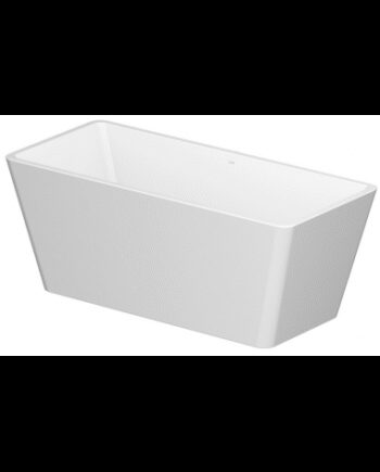 Hvid Fritstående Badekar Sanitetsakryl 162 Blank - Spahouse