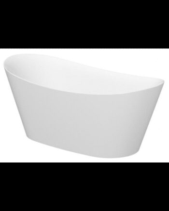 Hvid Fritstående Badekar Sanitetsakryl 170 Blank - Spahouse