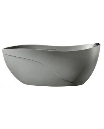 Fritstående Badekar Solid Stone 170 Mat Grå - Spahouse