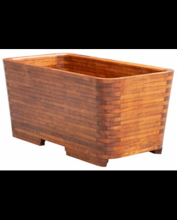 Fritstående Badekar Træ 150 Brun - Spahouse