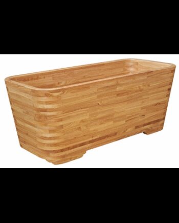 Fritstående Badekar Træ 160 Natur - Spahouse