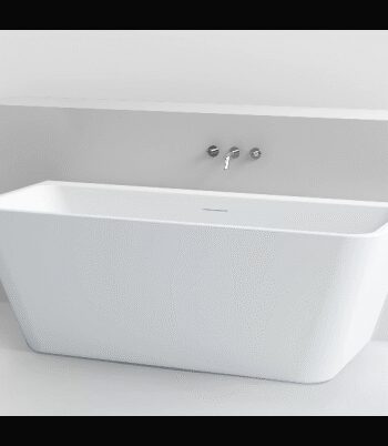 Hvid Inbe Væg Badekar 170 Akryl - Clou Spahouse