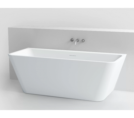 Hvid Inbe Væg Badekar 170 Akryl - Clou Spahouse