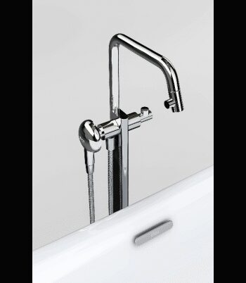 Kaldur Gulv Armatur Til Badekar H99 Krom - Clou Spahouse