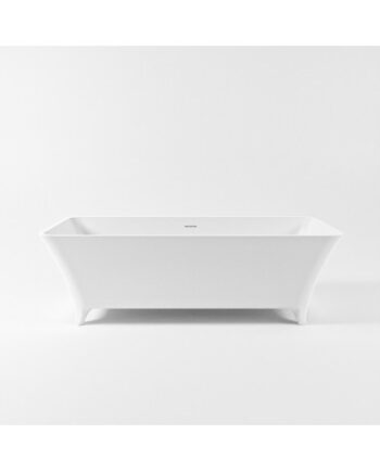 Lundy Fritstående Badekar 170 Solid Surface Talkum - Mondiaz Spahouse