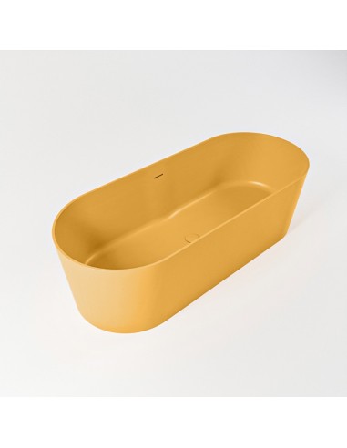 Noble Fritstående Badekar 180 Solid Surface Okker - Mondiaz Spahouse