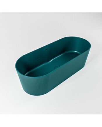 Noble Fritstående Badekar 180 Solid Surface Petrolium - Mondiaz Spahouse