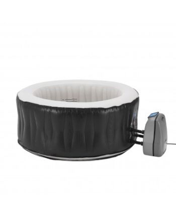 Sort Oppusteligt Udendørs Spa Med Dække Ø165 - Spahouse