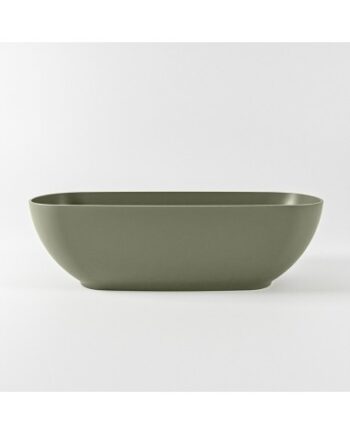 Grøn Rock Fritstående Badekar 170 Solid Surface Army - Mondiaz Spahouse