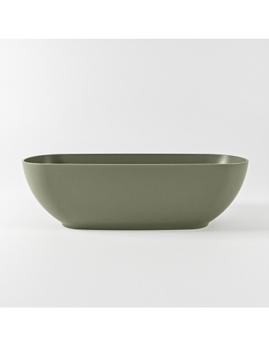 Grøn Rock Fritstående Badekar 170 Solid Surface Army - Mondiaz Spahouse