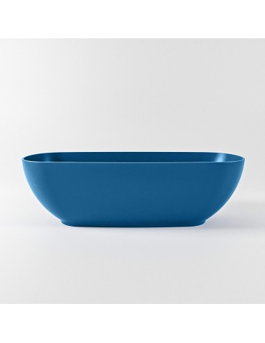 Rock Fritstående Badekar 170 Solid Surface Jeansblå - Mondiaz Spahouse