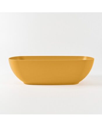Rock Fritstående Badekar 170 Solid Surface Okker - Mondiaz Spahouse