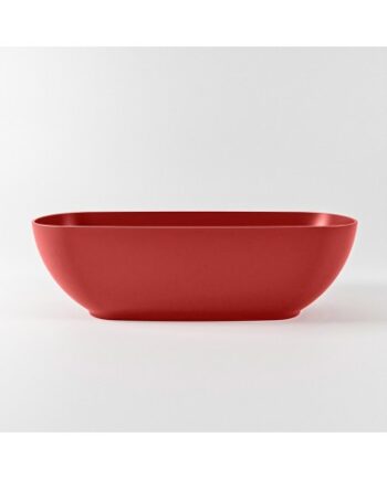 Rock Fritstående Badekar 170 Solid Surface Rød - Mondiaz Spahouse