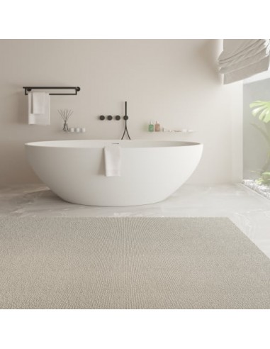 Hvid Solidellipse Fritstående Badekar Solid Surface 180 Mat - Ideavit Spahouse