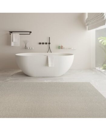 Hvid Solidera Fritstående Badekar Solid Surface 150 Mat - Ideavit Spahouse