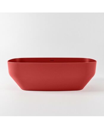 Stone Fritstående Badekar 170 Solid Surface Rød - Mondiaz Spahouse
