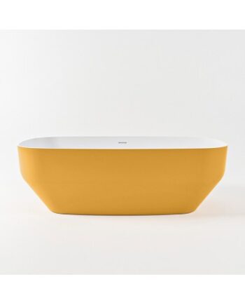 Stone Fritstående Badekar 170 Solid Surface Talkum Okker - Mondiaz Spahouse