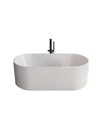 Hvid Strømberg Fritstående Badekar Sanitetsakryl 150 Mat - Strømberg Spahouse