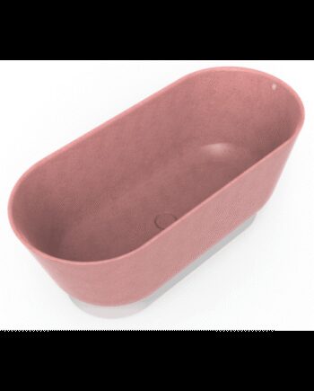 Woodio Flow Fritstående Badekar 160 Eco Blossom - Woodio Spahouse