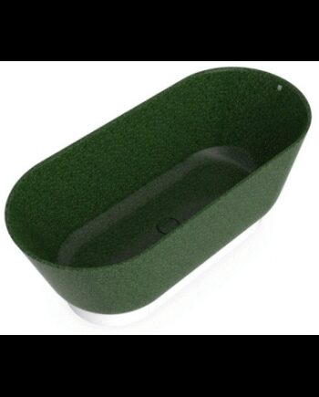 Woodio Flow Fritstående Badekar 160 Eco Moss - Woodio Spahouse