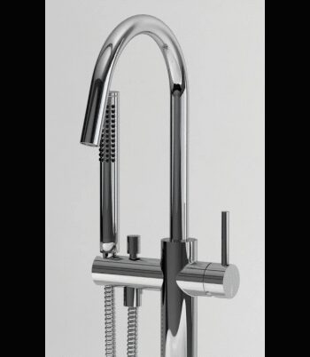 Gulv Armatur Til Badekar H106 Krom - Clou Spahouse